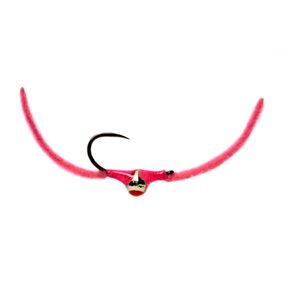 Fulling Mill Croston Chenille Soft Pink Worm Barbless - Fin & Game