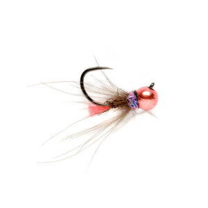 Fulling Mill Red Tag Pink Jig Barbless - Fin & Game