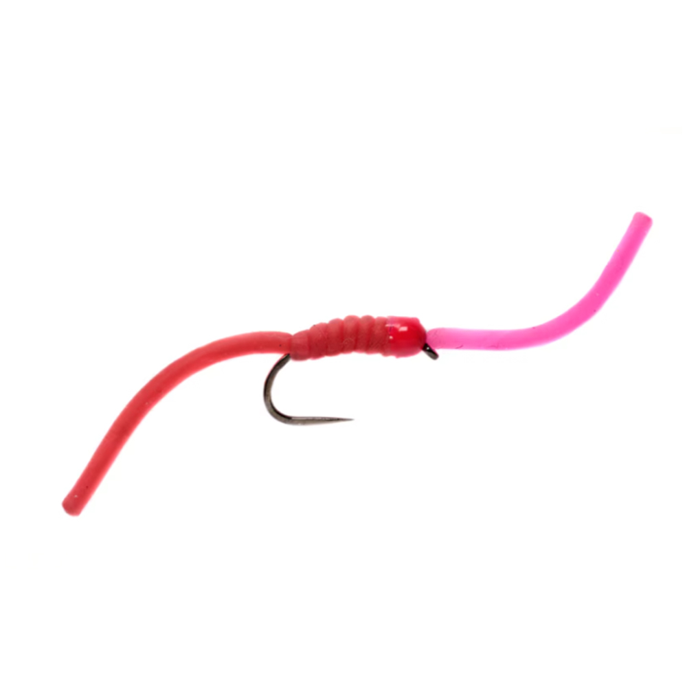 Fulling Mill Two Tone Wiggly Worm Barbless - Fin & Game