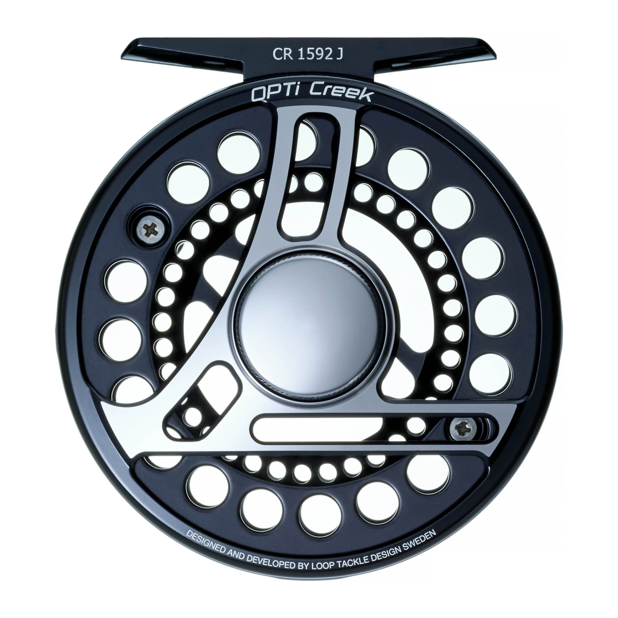 LOOP Opti Fly Reel the creek back side of the reel