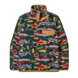 A lightweight version of our classic Synchilla® Snap-T® Pullover with bold fish salmon pattern design