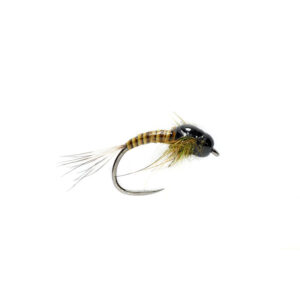 Fulling Mill Olive Quill Nymph Barbless - Fin & Game