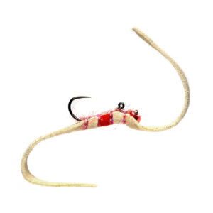 Fulling Mill Balanced Rainbow Flesh Shammy – Red Spot - Fin & Game