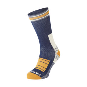 Sealskinz Surlingham Waterproof All Weather Mid Length Stripped Cuff Sock - Fin & Game