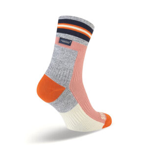 Sealskinz Surlingham Waterproof All Weather Mid Length Stripped Cuff Sock - Fin & Game