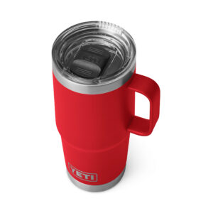 YETI Rambler 20 oz Travel Mug – Rescue Red - Fin & Game