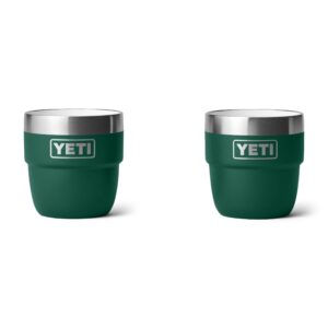 YETI Rambler Espresso 4oz Stackable Cup – Black Forest Green - Fin & Game