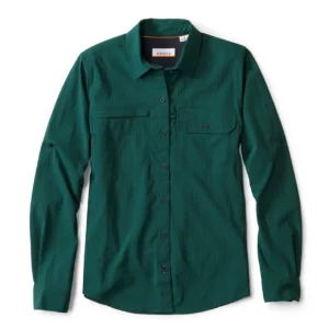 Orvis Women’s Open Air Caster L/S Shirt – Peacock / Cyan - Fin & Game