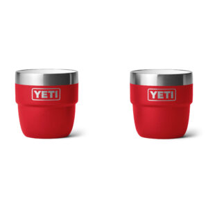 YETI Rambler Espresso 4oz Stackable Cup – Rescue Red - Fin & Game