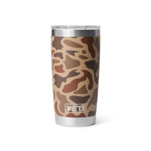 YETI Rambler 20oz Tumbler – Wetlands Camo - Fin & Game