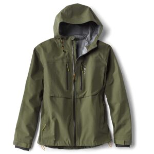 Orvis Men’s Clearwater Wading Jacket – Moss - Fin & Game