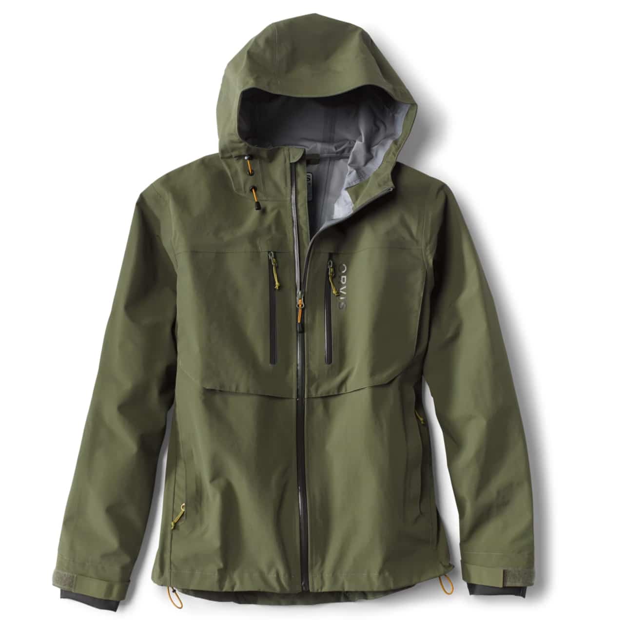 Orvis Men’s Clearwater Wading Jacket – Moss - Fin & Game