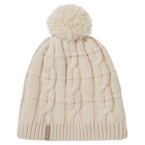 Sealskinz Hemsby Waterproof Cold Weather Cable Knit Bobble Hat – Cream - Fin & Game