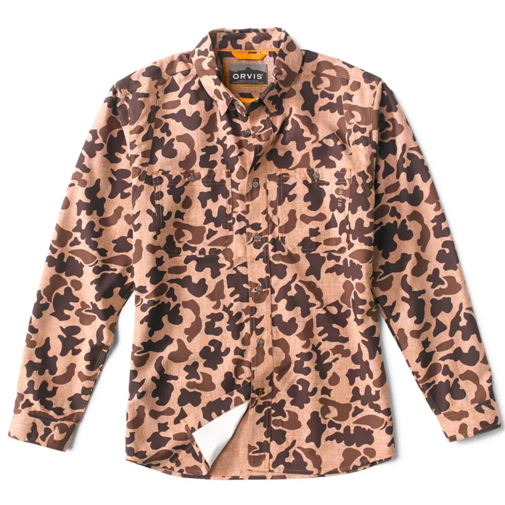 Orvis Tech Chambray 1971 L/S Shirt – Camo - Fin & Game