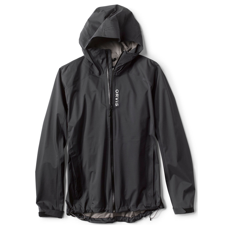Orvis Men’s Ultralight Storm Jacket – Black - Fin & Game