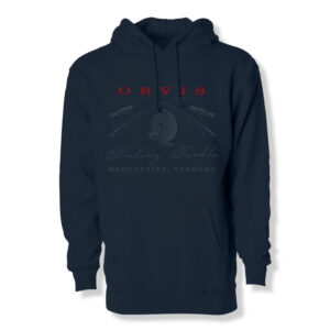 Orvis Crossed Rods Hoodie – Navy - Fin & Game