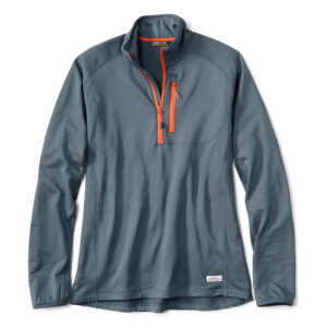 Orvis Horseshoe Hills 1/4 Zip Pullover – Storm - Fin & Game