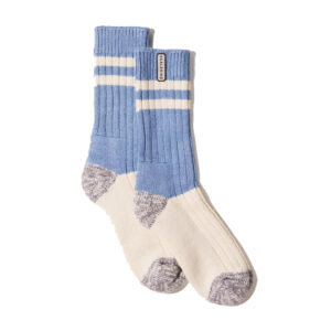 Sealskinz Cawston Bamboo Mid Length Colour Blocked Sock – Blue - Fin & Game