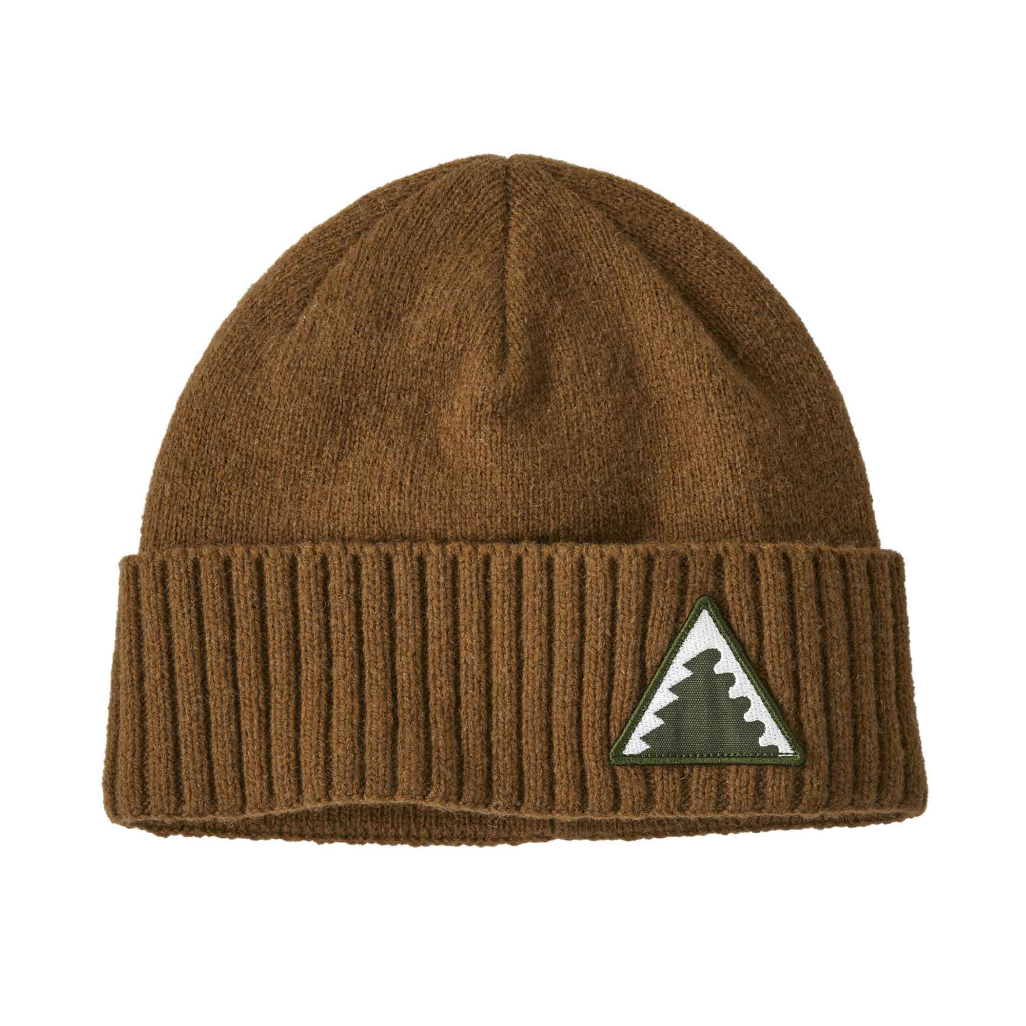 Patagonia Brodeo Beanie – Dawn Tracks Patch: Shelter Brown - Fin & Game