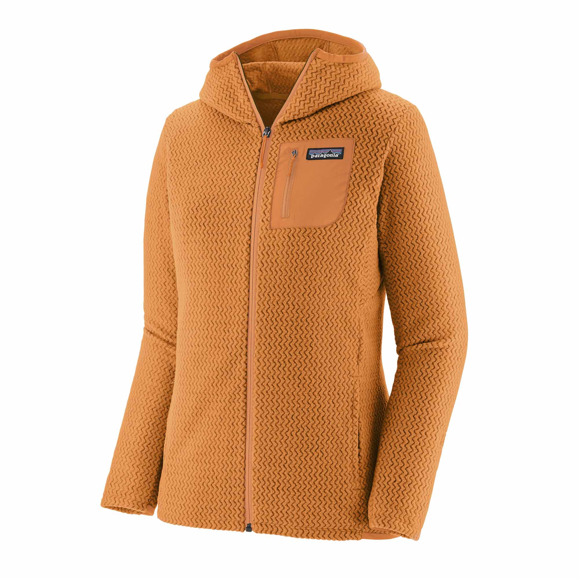Patagonia Women’s R1 Air Full-Zip Hoody – Vivid Apricot - Fin & Game