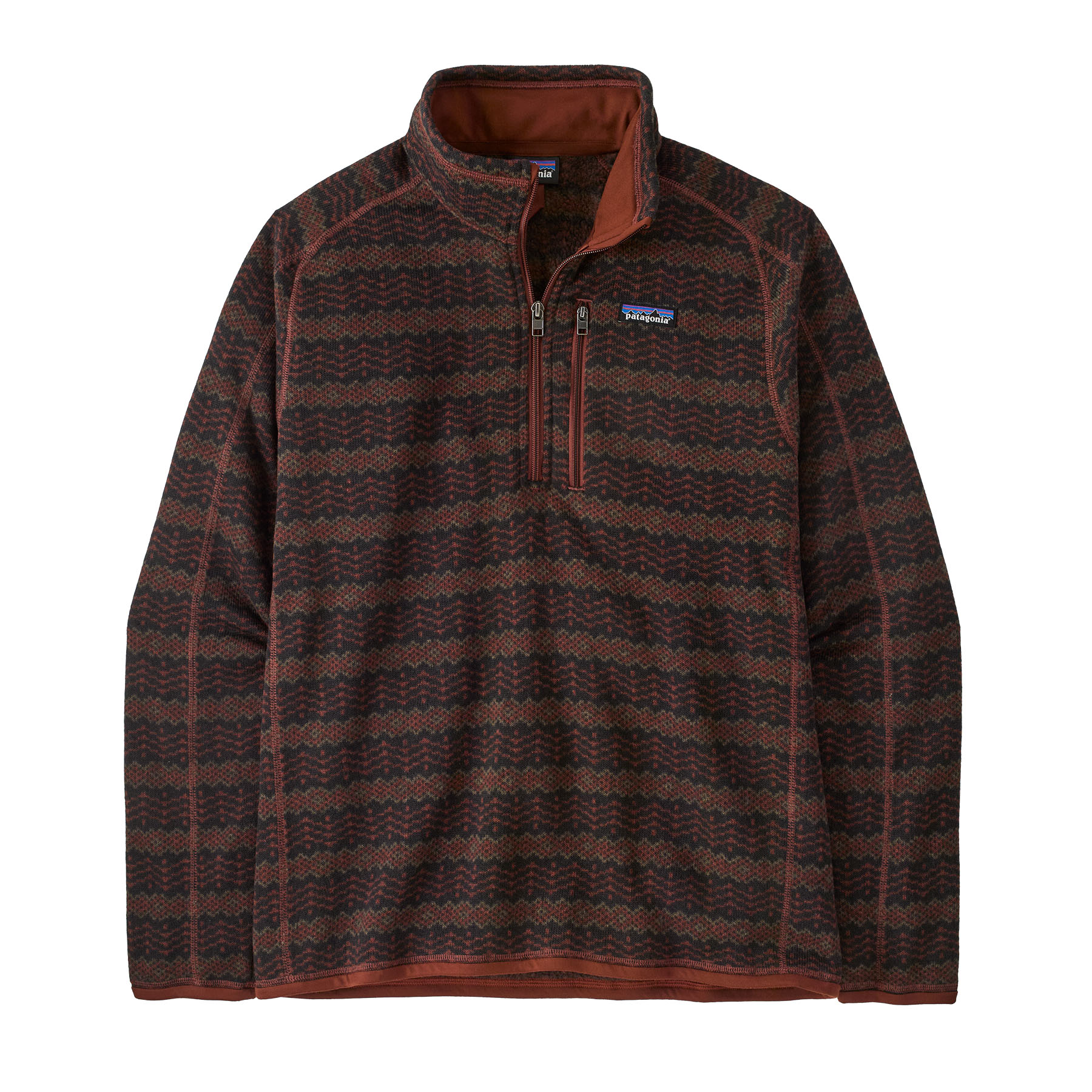 Patagonia Men’s Better Sweater 1/4-Zip Fleece – Woven Together Dried Vanilla - Fin & Game