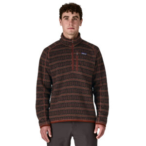 Patagonia Men’s Better Sweater 1/4-Zip Fleece – Woven Together Dried Vanilla - Fin & Game
