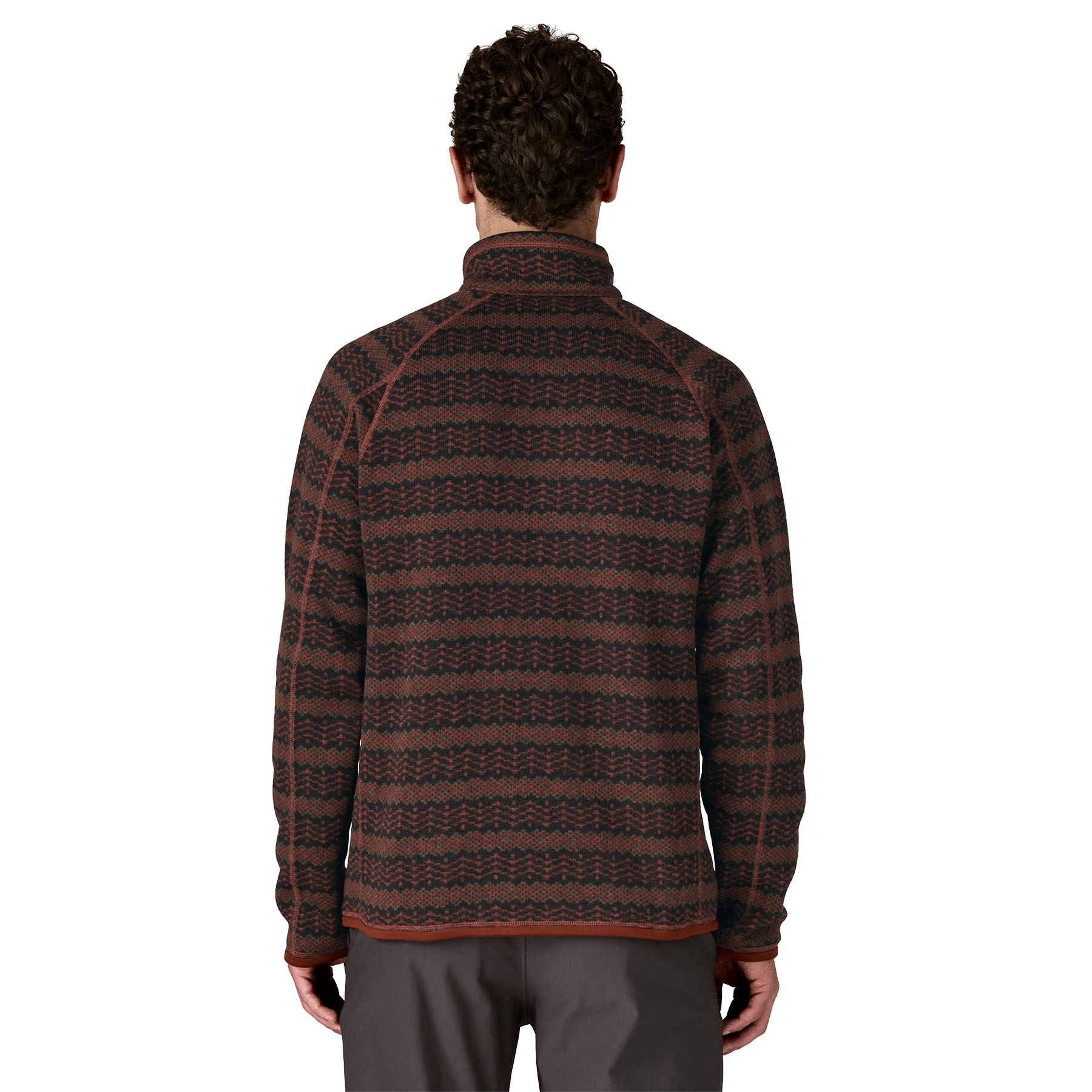 Patagonia Men’s Better Sweater 1/4-Zip Fleece – Woven Together Dried Vanilla - Fin & Game
