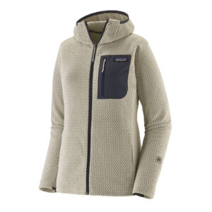 Patagonia Women’s R1 Air Full-Zip Hoody – Wool White - Fin & Game