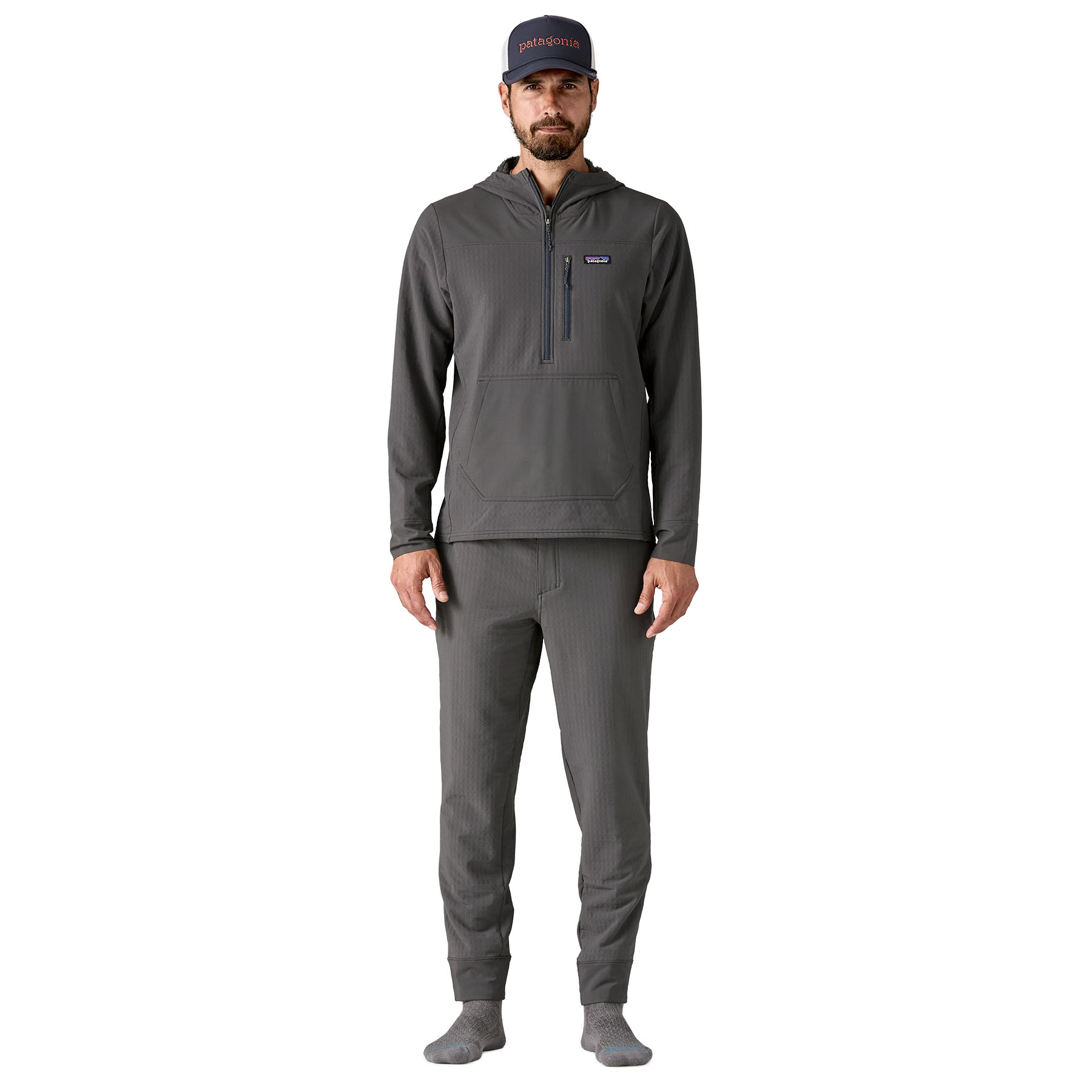 Patagonia Men’s R2 TechFace Pullover – Forge Grey - Fin & Game