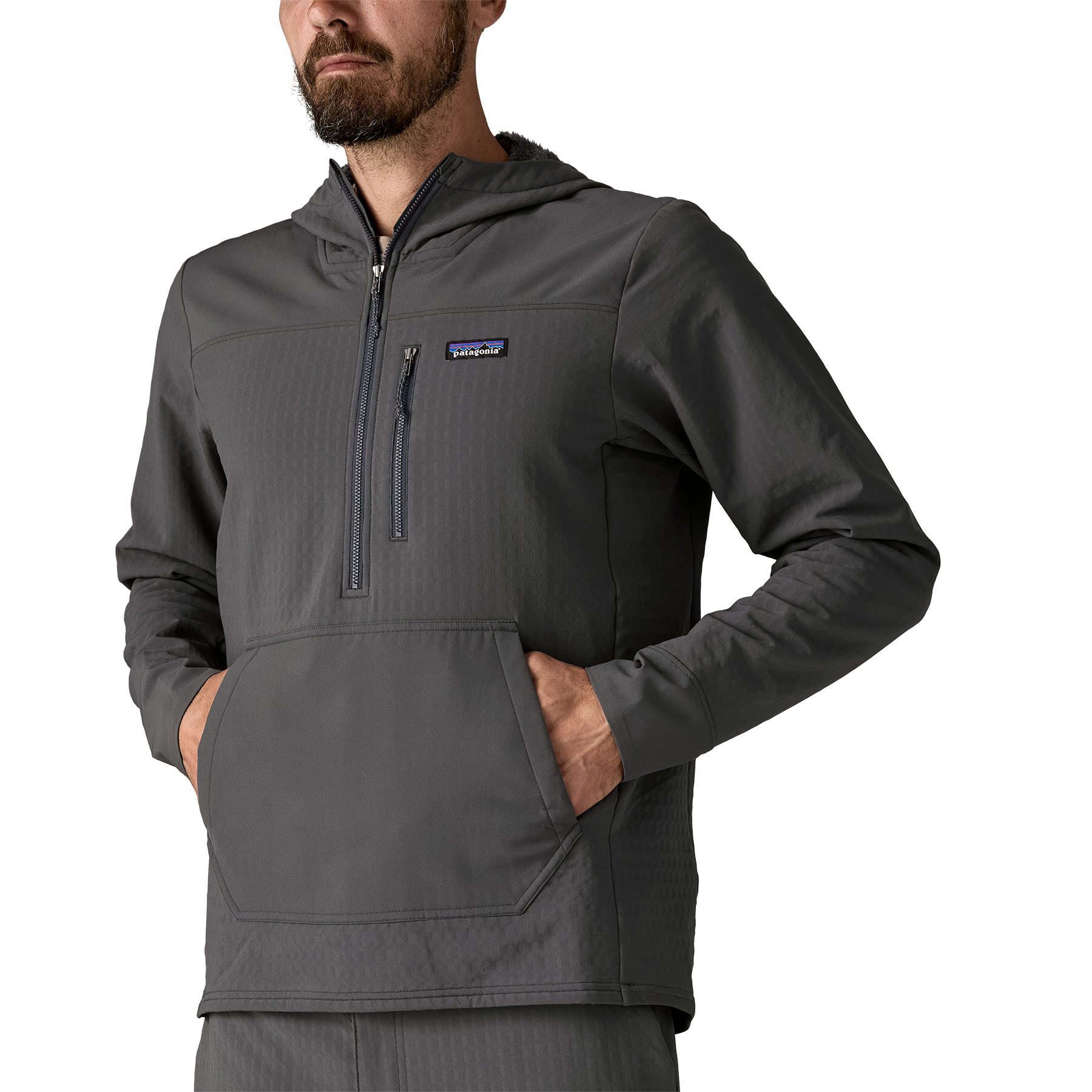 Patagonia Men’s R2 TechFace Pullover – Forge Grey - Fin & Game