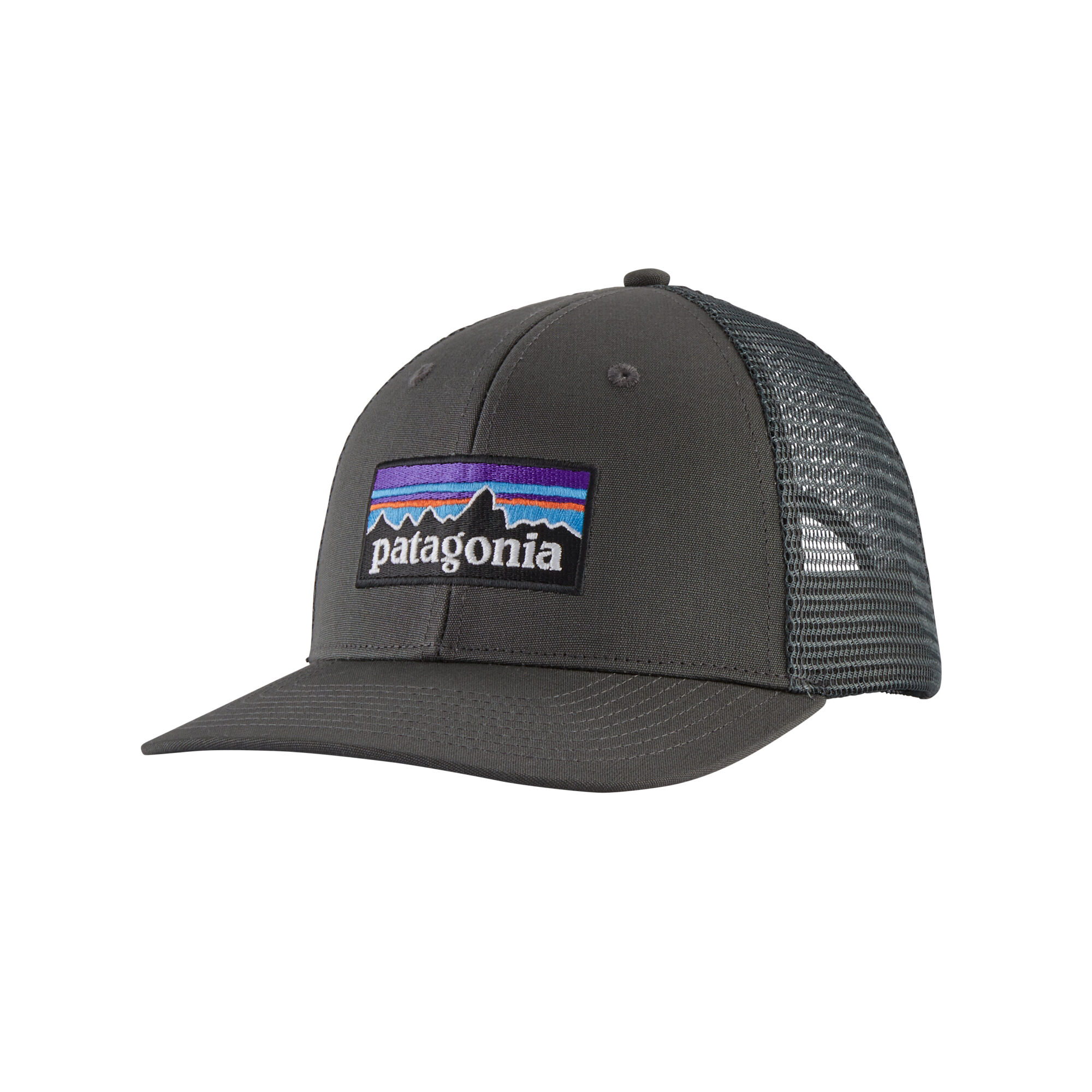 Patagonia P-6 Logo Trucker Hat – Forge Grey - Fin & Game