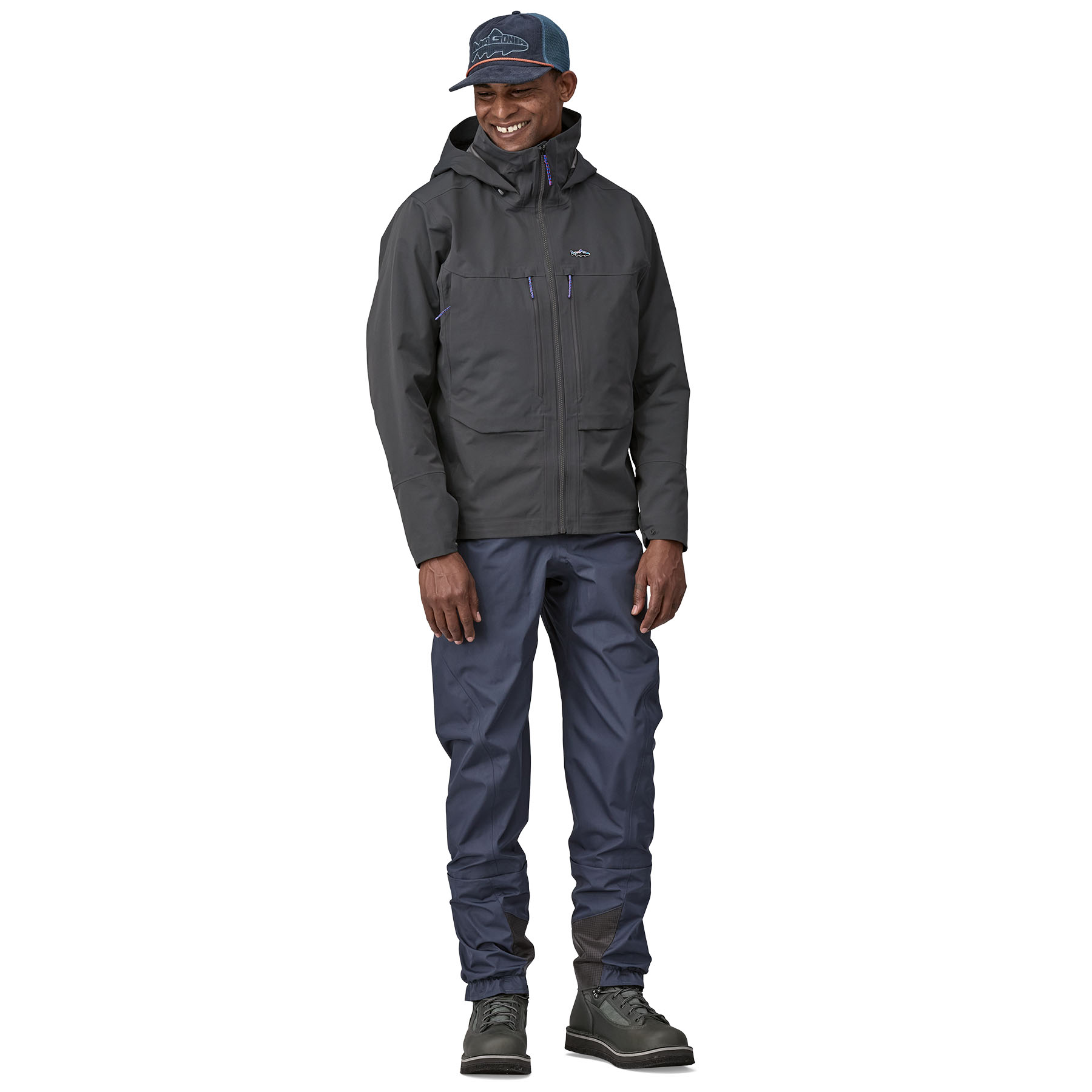 Patagonia Men’s Swiftcurrent Wading Jacket – Forge Grey - Fin & Game