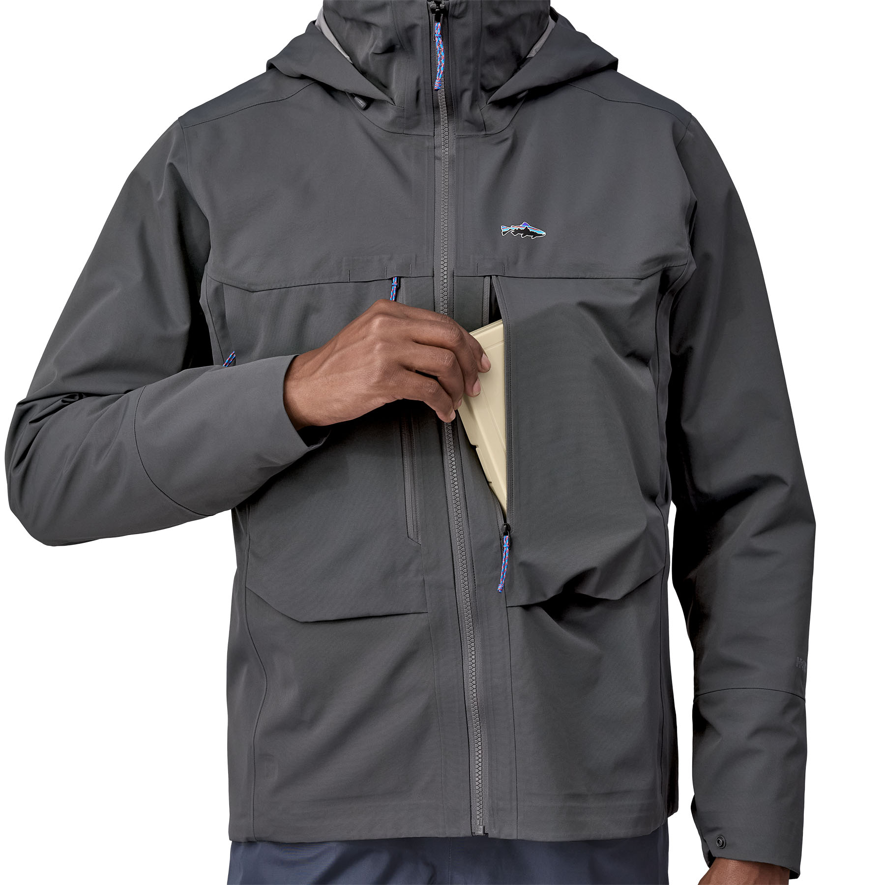 Patagonia Men’s Swiftcurrent Wading Jacket – Forge Grey - Fin & Game