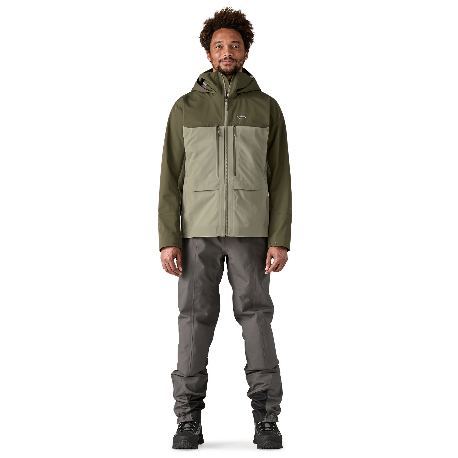 Patagonia Men’s Swiftcurrent Wading Jacket – River Rock Green - Fin & Game