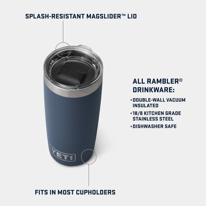 YETI Rambler 10oz Tumbler – Firefly Yellow - Fin & Game