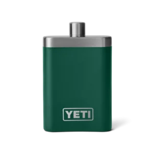 YETI Rambler Flask – Black Forest Green - Fin & Game