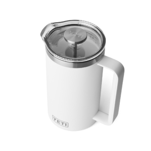 YETI  Rambler 34 oz French Press – White - Fin & Game