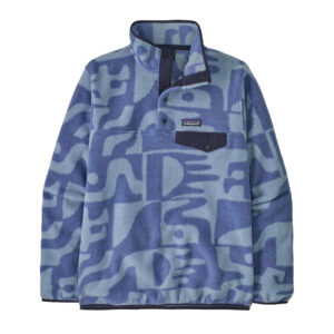 Patagonia Women’s LW Synch Snap-T Pullover – Mother Tree Barnacle Blue - Fin & Game