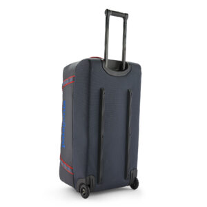 Patagonia Black Hole Wheeled Duffel 100L - Smoulder Blue Amanita Red - Image 3