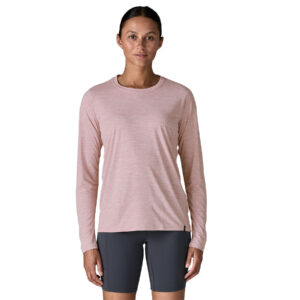 Patagonia Women's L/S Cap Cool Daily Shirt - Quiet Violet - Image 2