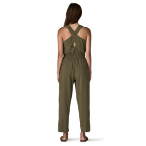 Patagonia Women's Terrebonne Traveler Jumpsuit - Basin Green - Image 4