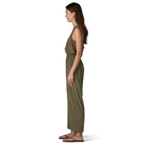 Patagonia Women's Terrebonne Traveler Jumpsuit - Basin Green - Image 3