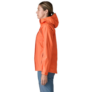 Patagonia Women's Torrentshell 3L Rain Jacket - Peach Sherbet - Image 3