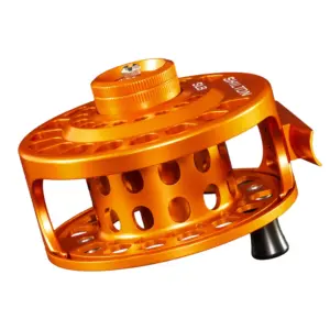 Shilton SL Custom Series Fly Reel - Orange - Image 3