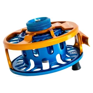 Shilton SR Custom Series Fly Reel - Blue / Orange - Image 3