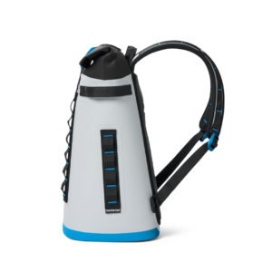 YETI Hopper M20 Soft Cooler Backpack - Fog Grey/Blue - Image 3