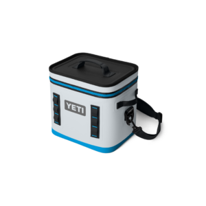 YETI Hopper Flip 12 Cool Bag - Fog Grey/Blue - Image 4